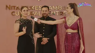 Kareena, Saif Congratulate Nita Ambani For Making World-Class Quality So Affordable | NMACC Launch