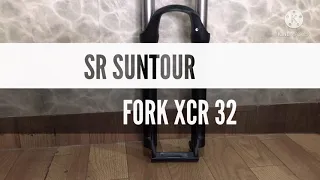 SR SUNTOUR FORK | XC RIDING FORK | Anatomy, Spec, Measurements MTB FORKS | XCR32 100mm suspension