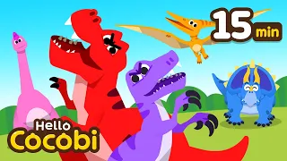 🦖 Tyrannosaurus Rex and more | +Compilation | T-Rex Songs | Kids Songs | Hello Cocobi