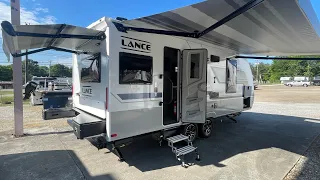 PERFECT Tailgating Travel Trailer! 2023 Lance 2075 - Tailgate pkg, Solar, Lithium, Inverter, & More!