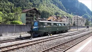 Gotthard-Bahntag 18.09.2021 in Erstfeld : Ae 6/6 11411 "Zug"
