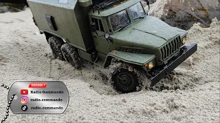 WPL B36 Compilation RC URAL УРАЛ 4320 Russian Military Truck mission compilation #radiocommando