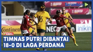 Timnas Putri Indonesia Telan Rekor Kekalahan Terbesar Saat Melawan Timnas Australia