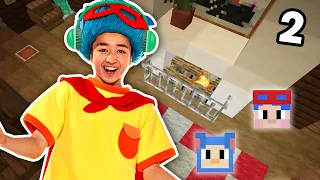 🎃 HIDDEN IN THE FLOOR!!! 👻 | Minecraft Escape The House EP2 | Mother Goose Club Let's Play