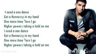 Drake - One Dance feat. Kyla & Wizkid (Lyrics)