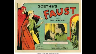 F. W. Murnau's "Faust" (1926)