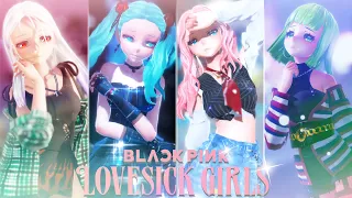 [MMD] BLACKPINK - Lovesick Girls [4p.Motion DL]
