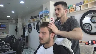 ASMR Turkish Barber Face, Head and Body Massage 258
