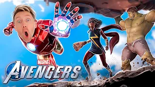 ГДЕ ТОНИ СТАРК ? МСТИТЕЛИ ищут ЖЕЛЕЗНОГО ЧЕЛОВЕКА ! Marvel’s AVENGERS прохождение на PS4 ! Жестянка