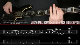 Khruangbin - Hip Hop Medley (Bass Line w/tabs and standard notation)