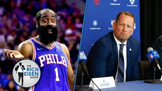 One Reporter REALLY Wanted Nick Nurse to Answer His James Harden Question | The Rich Eisen Show