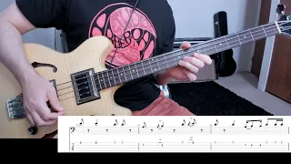 St. Stephen Bass Cover with Tab & Notation: Grateful Dead/Phil Lesh