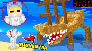 TÔ GÀ PHÁT HIỆN CON THUYỀN MA ĐÁNG SỢ VÀO LÚC 3H SÁNG TRONG MINECRAFT