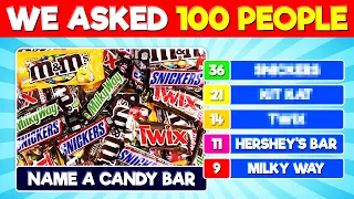 Can You Guess What 100 People Answered?