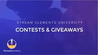 StreamElements Contests & Giveaways