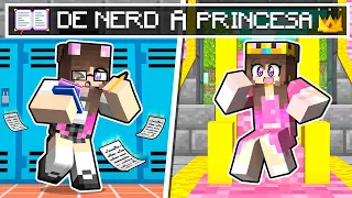 De NERD a PRINCESA en MINECRAFT 🤓👸🏻👑 con SILVIOGAMER