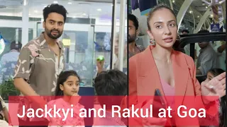 Rakul preet singh ओर Jackky Bhagnani पोहोच गये Goa 😍😍💥🤩