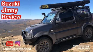 Detailed review of the small Suzuki Jimny - it's small but packs a "BUNCH"