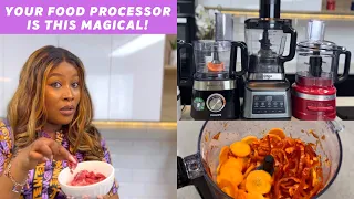 SEE EVERYTHING YOU CAN DO WITH YOUR FOOD PROCESSOR! | YOUR FOOD PROCESSOR IS THIS MAGICAL!