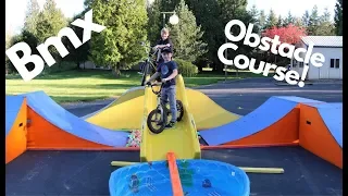 Bmx Obstacle Course!!