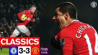 PL Classics | Rooney inspires memorable comeback at Stamford Bridge | Chelsea 3-3 United (11/12)