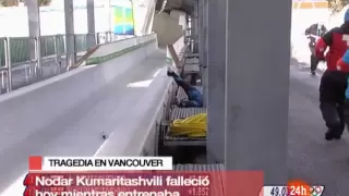 Accidente mortal en los Juegos Olímpicos de Vancouver