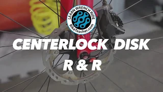 How to removal and replacement Shimano centerlock rotor (disk).