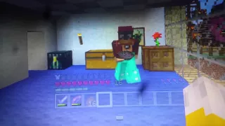 Stampy eating cake