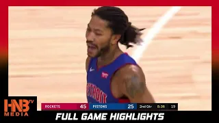 Houston Rockets vs Detroit Pistons 1.22.21 | Full Highlights