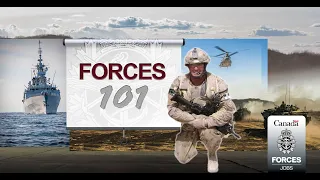 Forces 101 - General presentation on the Canadian Armed Forces