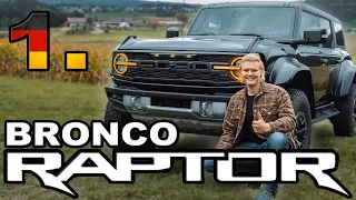 Das ist der Ford Bronco RAPTOR! | Mehr Offroad-Performance geht nicht!