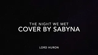 The night we met cover(2)