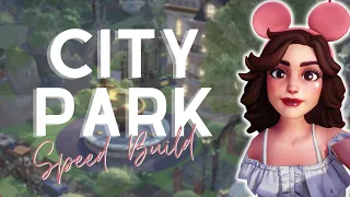 Plaza Makeover! / City Park Speed Build 🌳 / Disney Dreamlight Valley