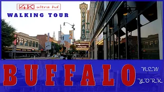 Buffalo NY [4K] Walking Tour (2022)