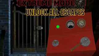 Granny 3 Extreme mode All Escape Routes (Day 1) in 19 minutes preset 6 WR