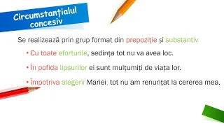 Circumstanțialul concesiv