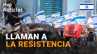 ISRAEL: Continúan las PROTESTAS tras APROBARSE parcialmente la polémica REFORMA JUDICIAL | RTVE