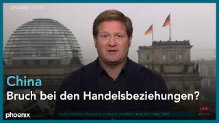 phoenix nachgefragt mit Michael Bröcker zu den Protesten in China am 05.12.22