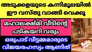 കന്നിമൂലയിൽ വാസ്തു പറയുന്ന അടുക്കളരഹസ്യം ഇതാണ് - ശ്രദ്ധിച്ച് നോക്കൂ