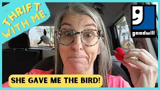 She Gave Me the Bird | Thrift With Me at Goodwill