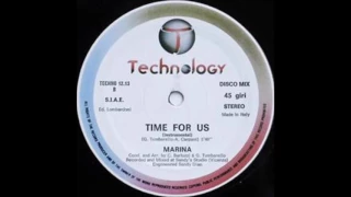 Marina - Time For Us (Instrumental). Italo Disco 1987