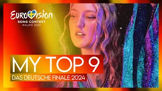 🇩🇪 Das Deutsche Finale 2024 - Top 9 | Germany Eurovision 2024