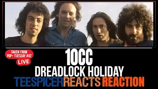 10cc - Dreadlock Holiday | Pop+ Tuesday LIVESTREAM #42 | REACTION