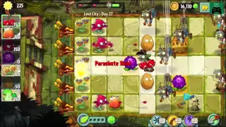 Lost City Day 27, Plants vs Zombies 2 Gameplay