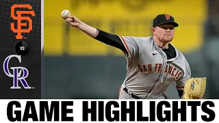 Giants vs. Rockies Game Highlights (9/7/21) | MLB Highlights