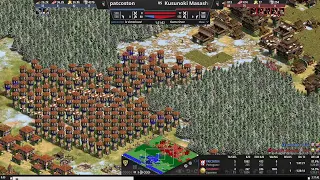 AOE2:DE - Trying to win on EXTREME with just Villagers AND without fighting back!