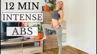 12 MIN INTENSE AB WORKOUT - at home, No Equipment | No Repeat