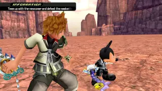 Kingdom Hearts Birth By Sleep: Vanitas vs Ventus Boss Fight (PS3 1080p)