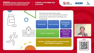 WEBINAR: Closing the policy and implementation gap in secondary prevention