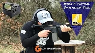 Nikon P-Tactical Spur - A reflex sight that boasts a 15,000 hour battery life?